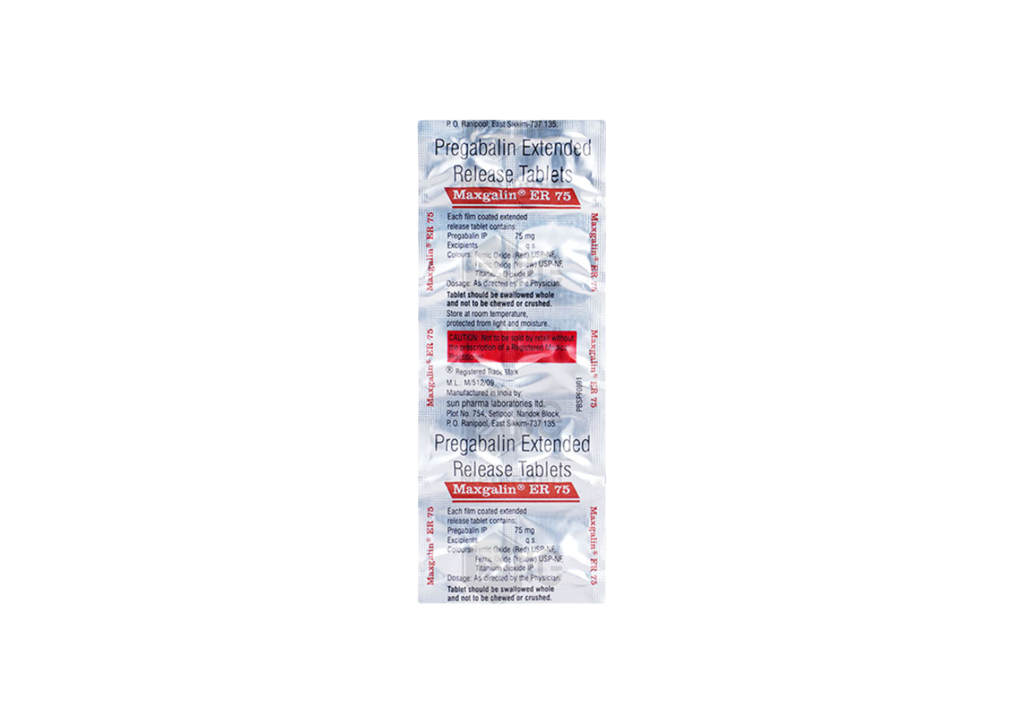 MAXGALIN ER 75
